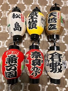 Yahoo!オークション - 昭和レトロ 全国 観光地 提灯 お土産 ご当地 名